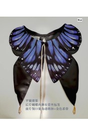Yolanda Fleurs Avec Isabella Butterfly Collar(Reservation/15 Colours/Full Payment Without Shipping)
